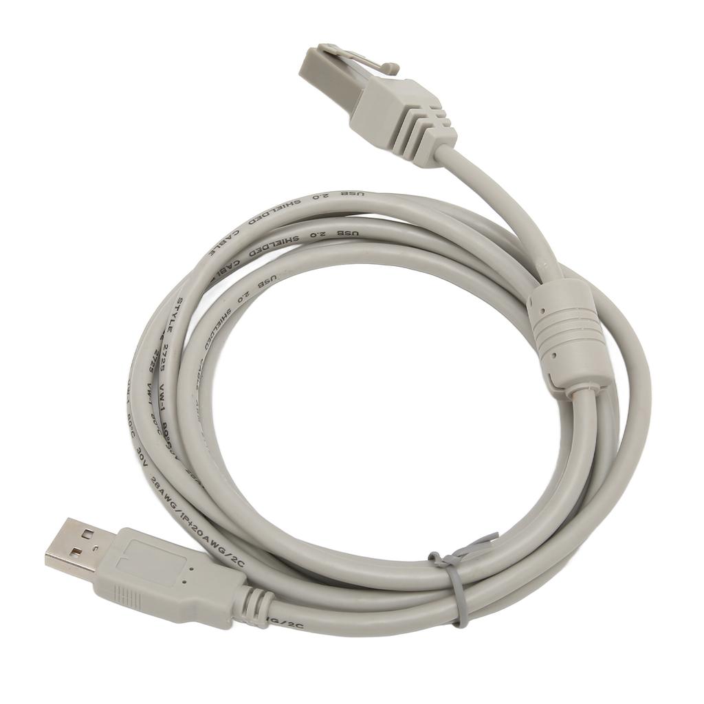 1.7m Scanner Cable for IBM Portable Small Plug and Play USB 2.0 Interface Barcode Scanner Extension Cable Replacement
