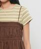 General Idea Shirred Banding Sleeveless Dress [Brown] / Gf2Lop516