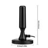800+ Miles Range TV Antenna DTMB DVB-T Digital HDTV with Magnetic Base & HD Cable, Indoor & Outdoor 4K Smart TV Local Channels,