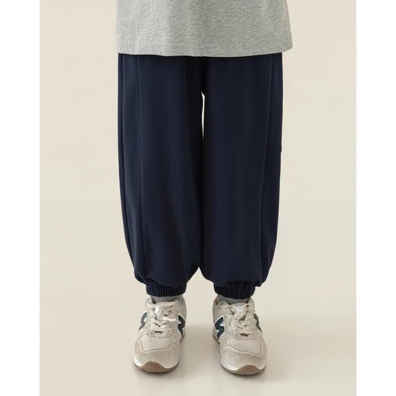Boys' Solid Loose Fit Casual Sweatpants