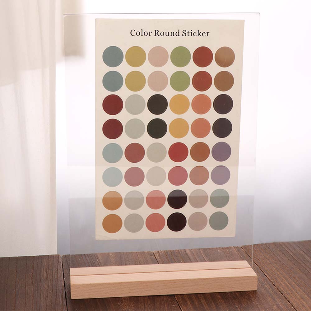 Highly Transparent Menu Sign Holder 2 Uses Acrylic Table Number Holder Restaurant