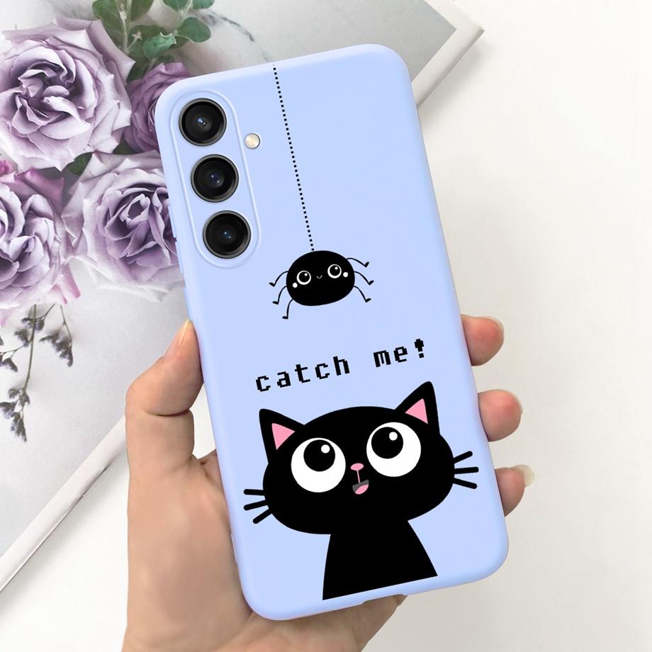 For Samsung S24+ S24 Plus Case Cover Samsung Galaxy S24 Ultra Pro Capa Camera Protector Shockproof TPU Soft Fundas With Pattern