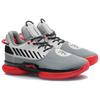 Li Ning Wow 7 Wade 7 Player Gift Box Edition Mid Top Basketball Shoes Men sneaker Orange Gray ABAN079-25