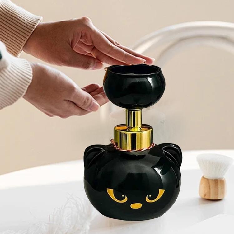Sustainable Cats Paws Foam Soap Dispenser Reusable Plastic Hand and Dish Soap Pump For Halloweens Birthday Gift