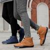 2024 Neue Winter Herrenstiefel Hausschuhe Warme Herrenschuhe Unisex Wasserdicht Rutschfest Plüsch Sneaker Herren Lederstiefel Übergröße 47