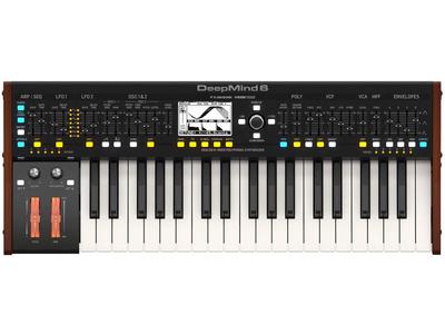 Sintetizador polifônico analógico Behringer 6 vozes DEEPMIND 6
