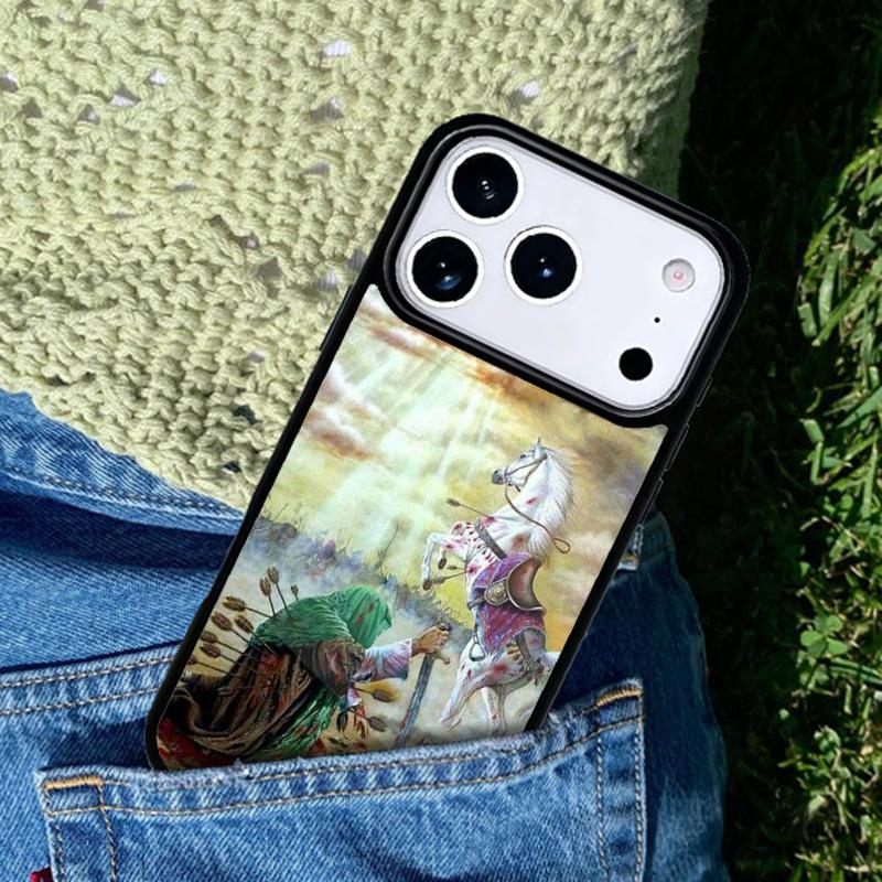 Islam Shia Imam Ali Hussain phone case cover Compatible with for IPhone 17air 16e 15 14 13 12 11Pro Max 17 Air