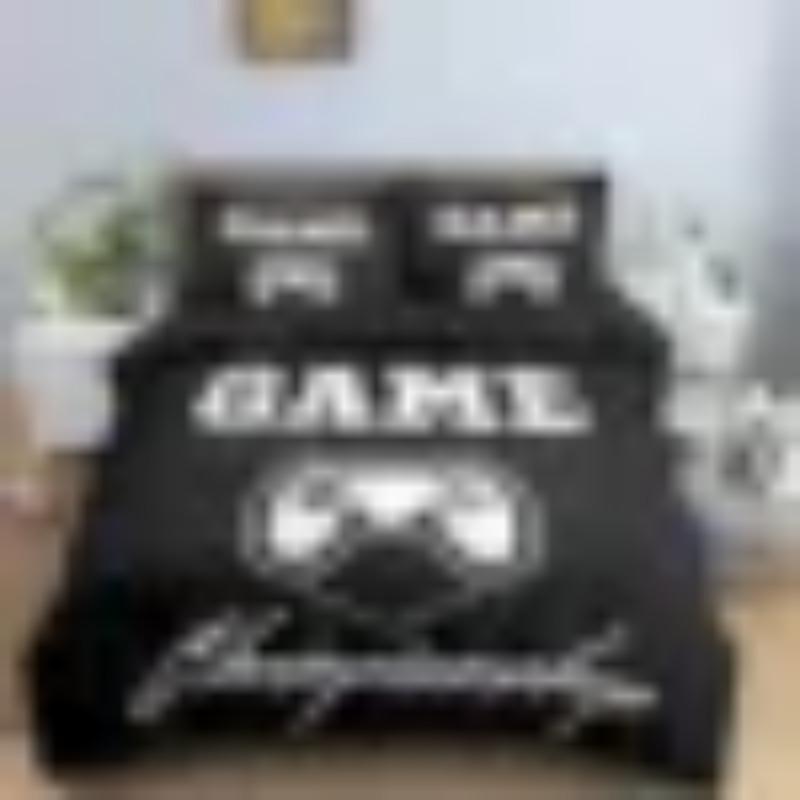 Copripiumino Fashion Gamer 2/3 Pezzi Set Biancheria da Letto Misura King Queen Singolo Bambini Ragazzi Ragazze Gioco Morbido 2/3 pezzi Copripiumino in Poliestere