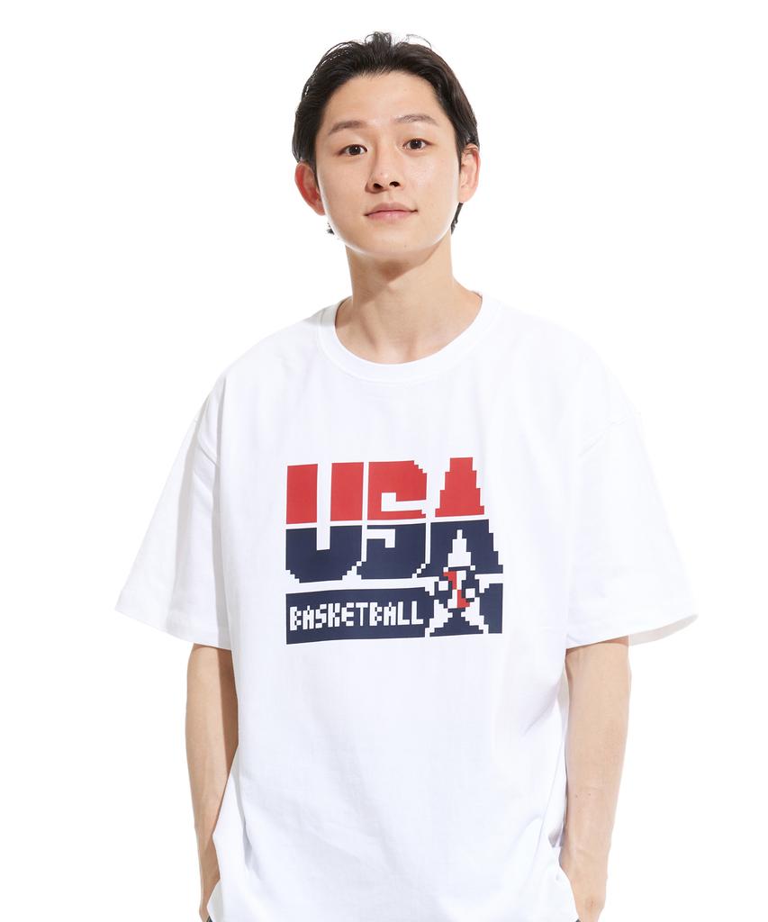 STUFF X Ju Jae-Beom Pixel Dt Heavy Short Sleeve Tee White