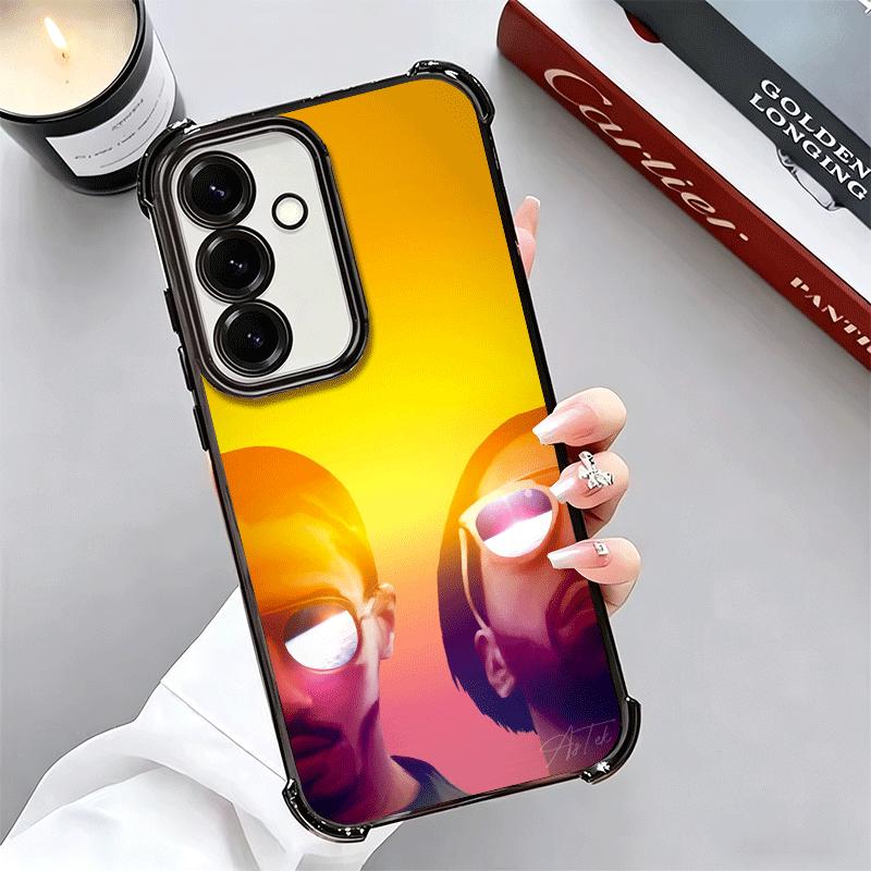 PNL QLF Rapper Singer Soft Phone Case For Samsung A17 A27 A07 A37 A57 A16 A56 A15 A55 A14 A54 A13 A53 A26 A36 A25 A35 A24 A34 A2
