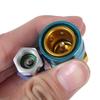 R1234yf to R134a Quick Coupler for Low Pressure R1234yf Gas Charge, 14mm 1/4" SAE