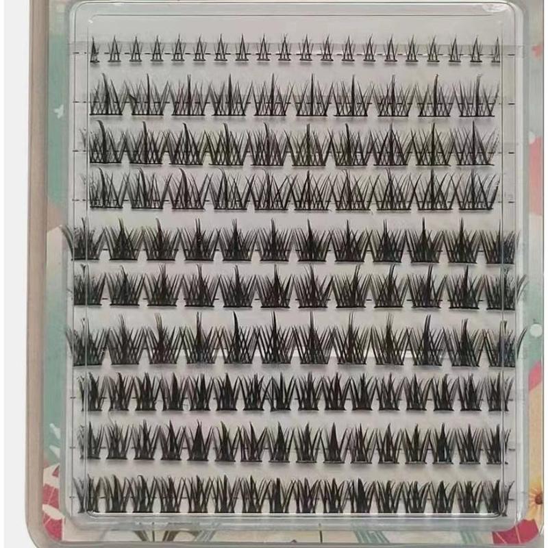 Large Capacity Glue Required False Eyelashes, 10raws, 11-17mm,high Quality,40+version,professional eyelashesMakeup