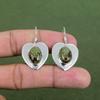 Dragon Bloodstone Earring 925 Sterling Silver Earring Handmade Gemstone Earring Dragon Bloodstone Jewelry Designer Earrings Engagement Gifts