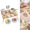 Wooden Simulation Cooking Utensils, Pots, And Children Toy Sets For Sensory And Cognitive Growth