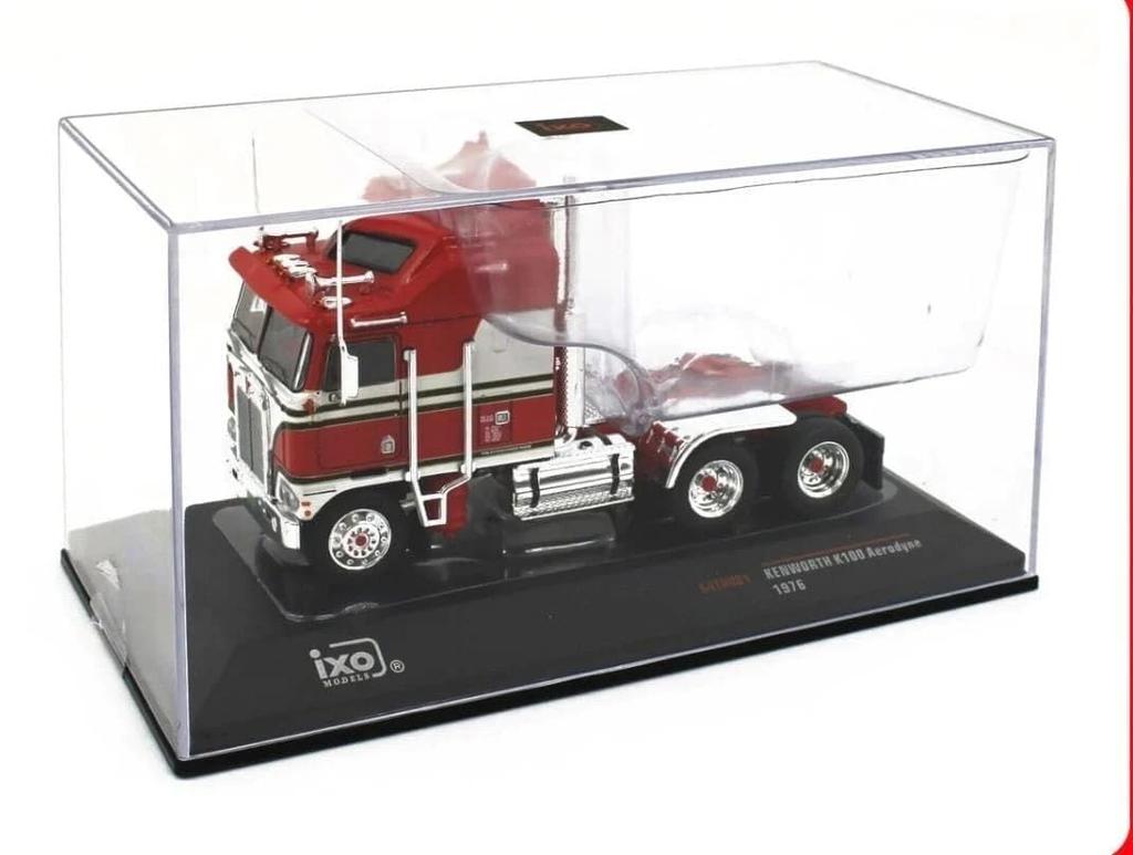 IXO 164 Kenworth K100 Aerodyne 1976 Red Trailer Head IXO Models K100 Aerodyne [Used]