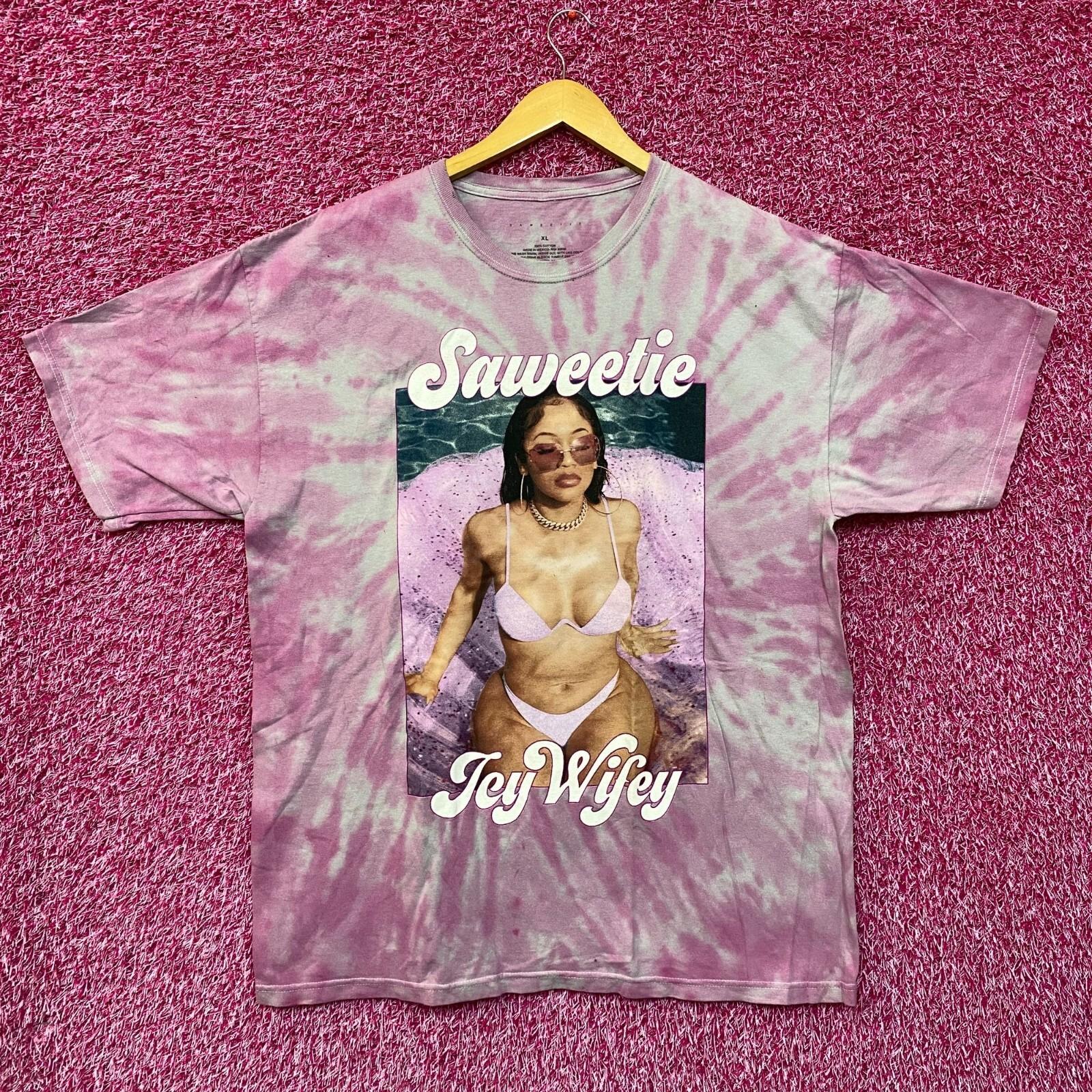 Saweetie Icy Wifey ICY GRL High Maintenance Rap Tie Dye XL XXXL