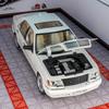1:24 Mercedes Benz W140 S320 alloy car model doors and the front hood and trunk door can also be opened fine workmanship