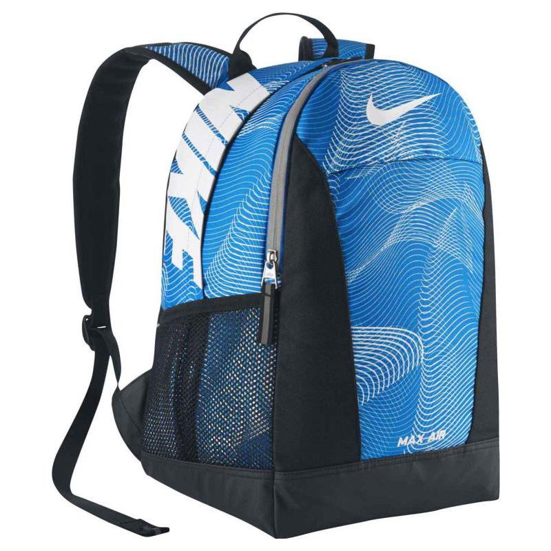 Nike Polyester Backpack Regular Unisex Blue Casual BA4736-406