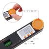 Smgda Digital Angle Finder 200mm Protractor with Spirit Level and LCD Display, Length and Angle Measurement Tool, CR2032 Battery Included, Black
