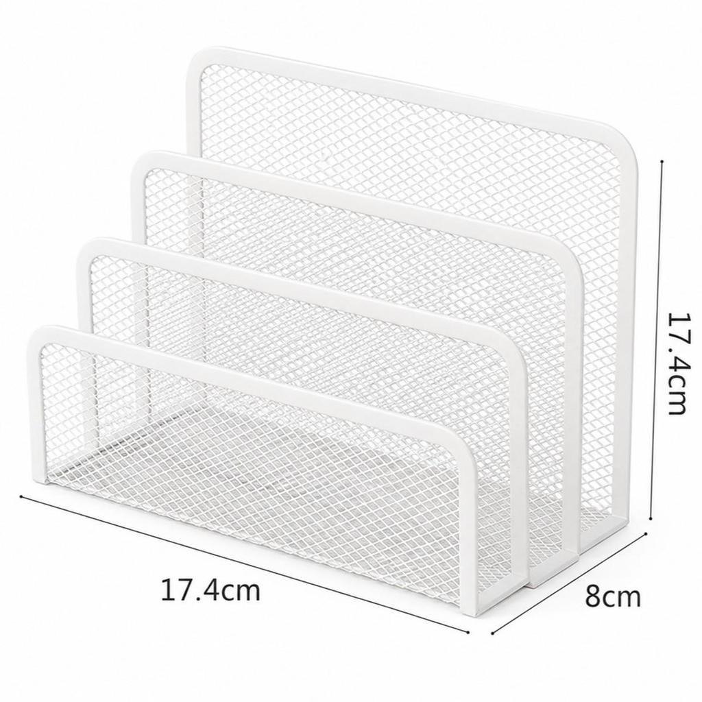 Multifunctional Metal Pen Holder – Stylish Iron Art Stationery Storage with High-End Appeal for Desk Organization
