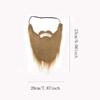 DIY Fancy Dress Fake Beard Long Fluff Beards Cosplay Costume Props Santa Claus Beard Eyebrows Mustache Christmas Party Suppl