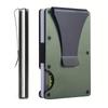 Aluminum Alloy RFID Anti-Theft Ultra-Thin Metal Card Holder Wallet for Men