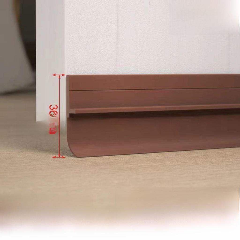 Dual-Material Door Sealing Strip: Soundproof, Insect-Proof, Weatherproof, Self-Adhesive