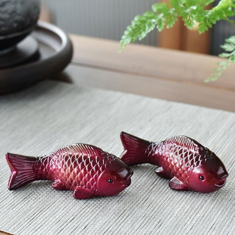 Teas Ceremony Color Changes Teas Pet Ornament Resin Teas Figurine Add Pleasure and Individuality to Your Teas Ritual