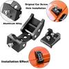 Hood Lock Latches for Jeep Wrangler JK Rubicon Sahara 2011-2018 Hood Lock Catch Exterior Accessories Black Aluminium Alloy