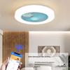 Ventilador de Teto Inversor Moderno Minimalista com Luz LED