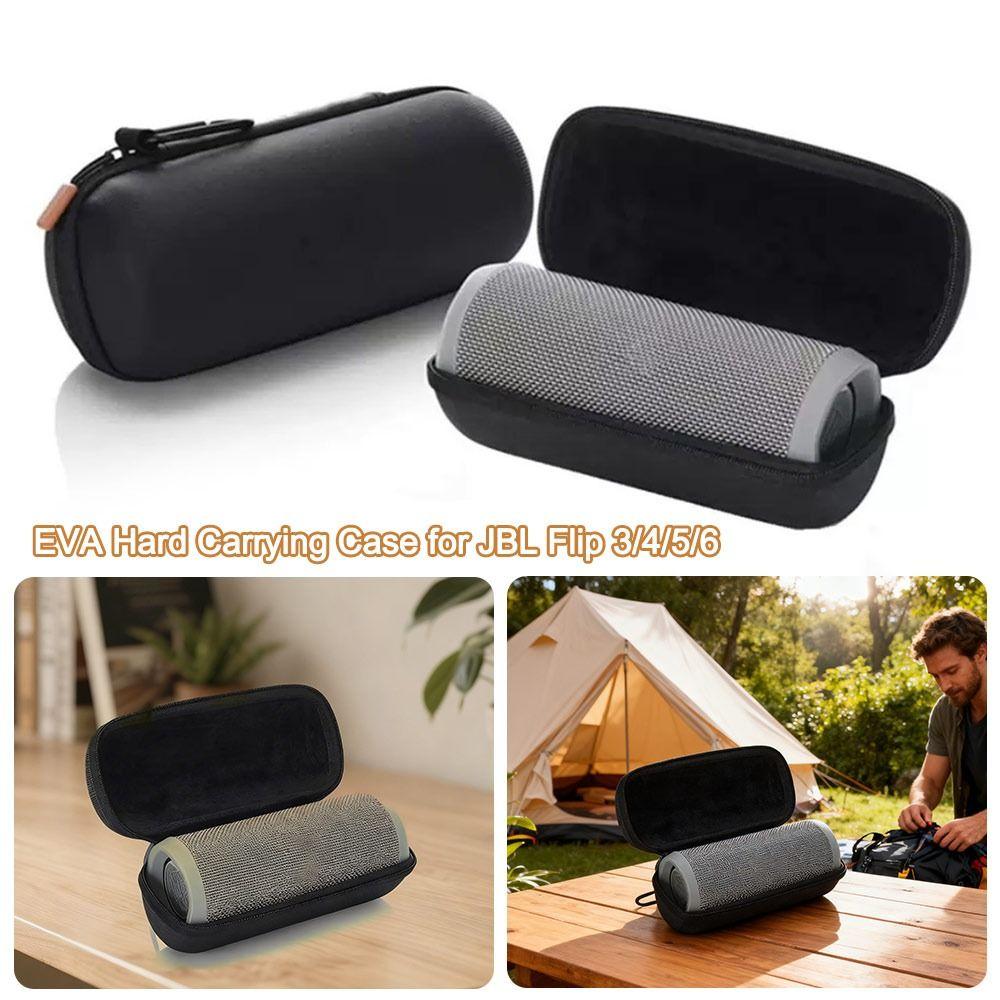 Custodia da Trasporto per Altoparlante Resistente all'Acqua Custodia Organizer a Guscio Duro per Accessori Altoparlante JBL Flip 7