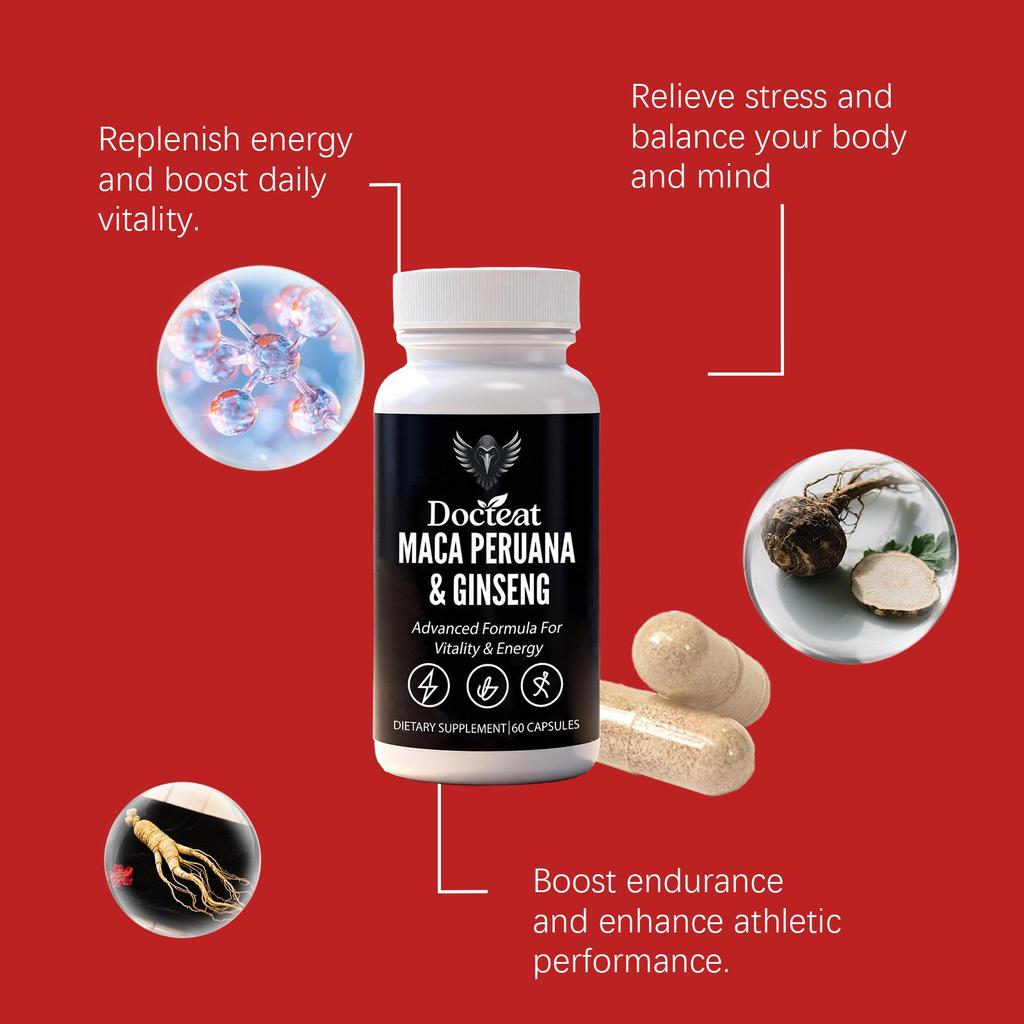 Docteat Men's Daily Care Capsules: Nutritional Supplement for Men's Health