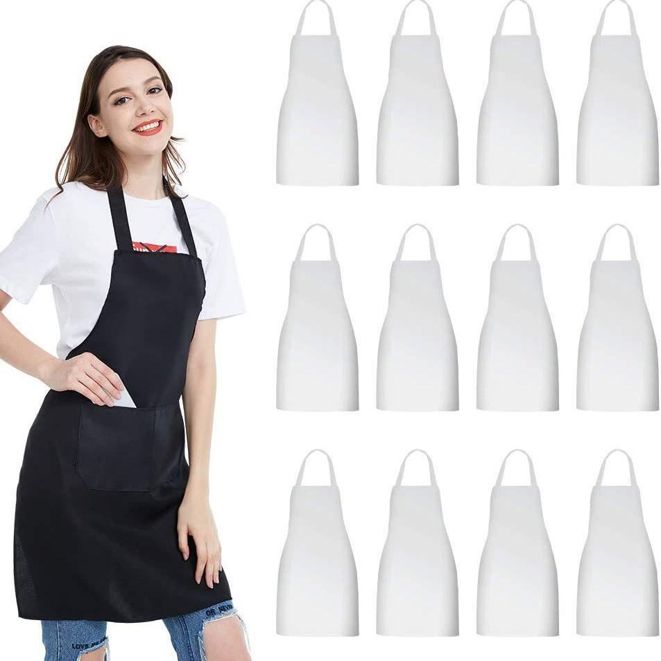 Custom Logo Stain-proof Apron for Restaurants, Cafes, and Kitchens