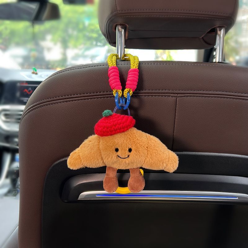 

Car Backseat Organizer Cute Animation Car Seat Back Groceries Bag Purse Hooks Storage Holder Creative Car Accessories Interior