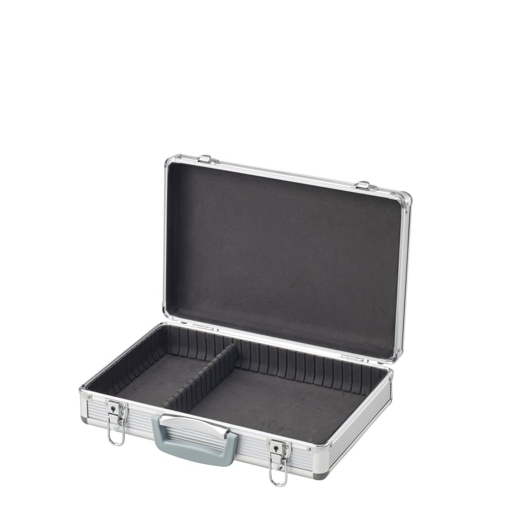 Konan Original LIFELEX Aluminiumkoffer 6748 Attaché-Typ Silber Breite 400 x Tiefe 265 x Höhe 100mm ATC-01 Ca.