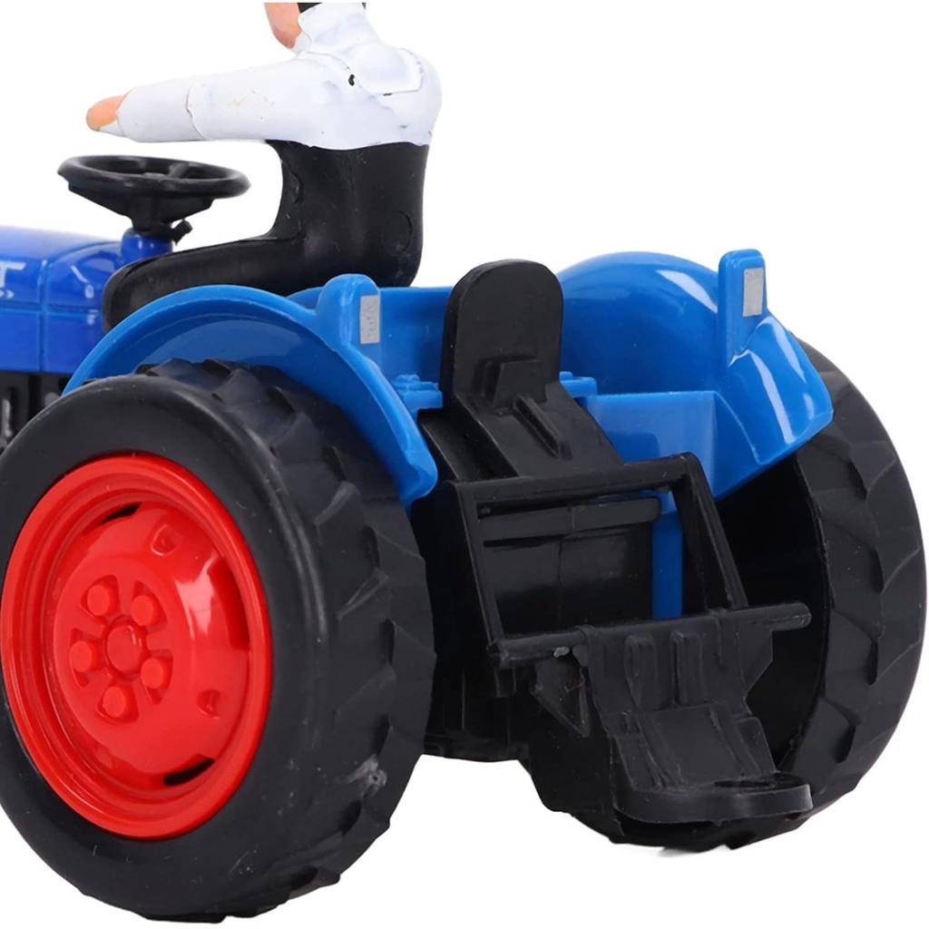 1/48 çiftlik traktörü oyuncak, alaşım + plastik çocuklar çiftlik traktörü oyuncaklar teknoloji çiftçi araba oyuncak çocuklar için hediyeler el yapımı oyuncaklar