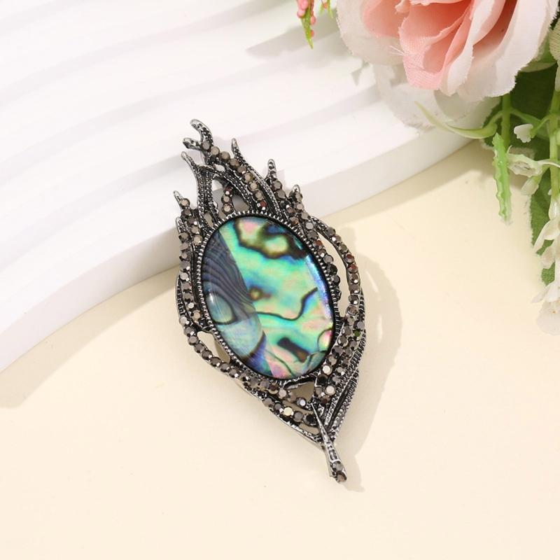 Elegante Katzen/Feder Brosche Kupferlegierung Leichte Designs Sicherer Verschluss Anstecknadel Für Tägliche Wear Accessoires