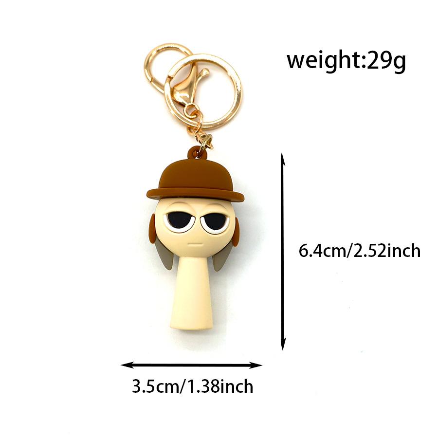 Brelok Rhythm Box Sprunki Ręcznie robiony Wisiorek Lalka Model Peryferyjny do Gry Brelok Wisząca Biżuteria Rhythm Box Ręcznie robiony