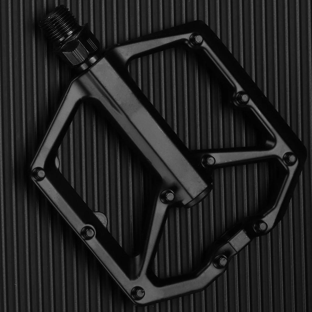 Aluminum Alloy Mountain Bicycles Pedals 2 Seal Bearings Nonslip Bicycles Pedals Wide Flat Cycling Pedals Enduring