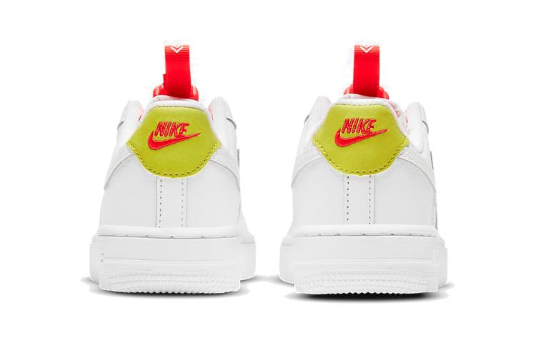 Nike Force 1 Toggle Weiß Helles Karmesinrot PS CU5287-102
