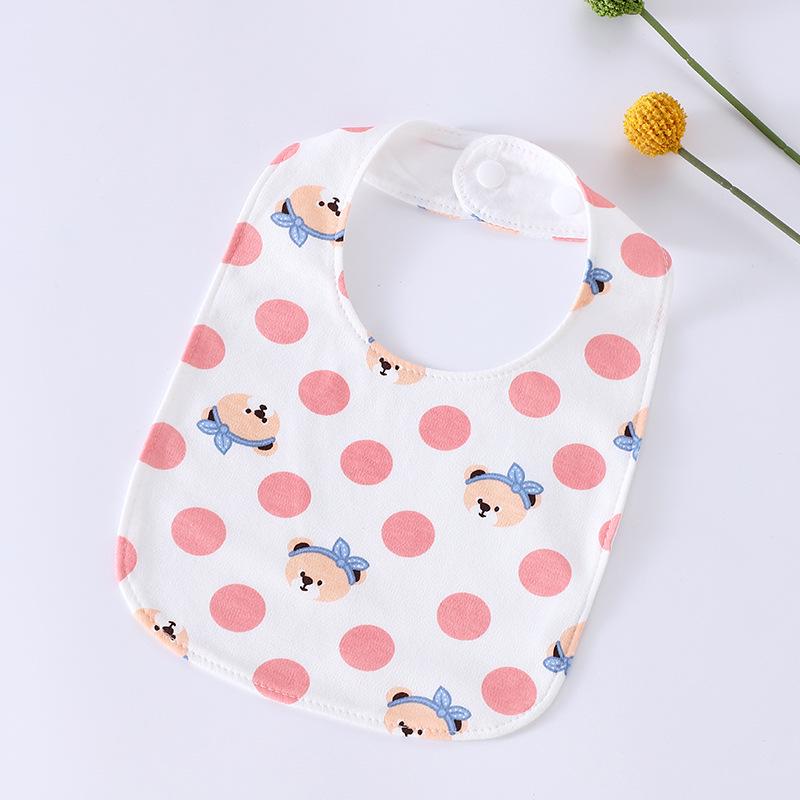 Waterproof A-Class Pure Cotton Baby Bib - Newborn & Toddler U-Shape Neck Gaiter
