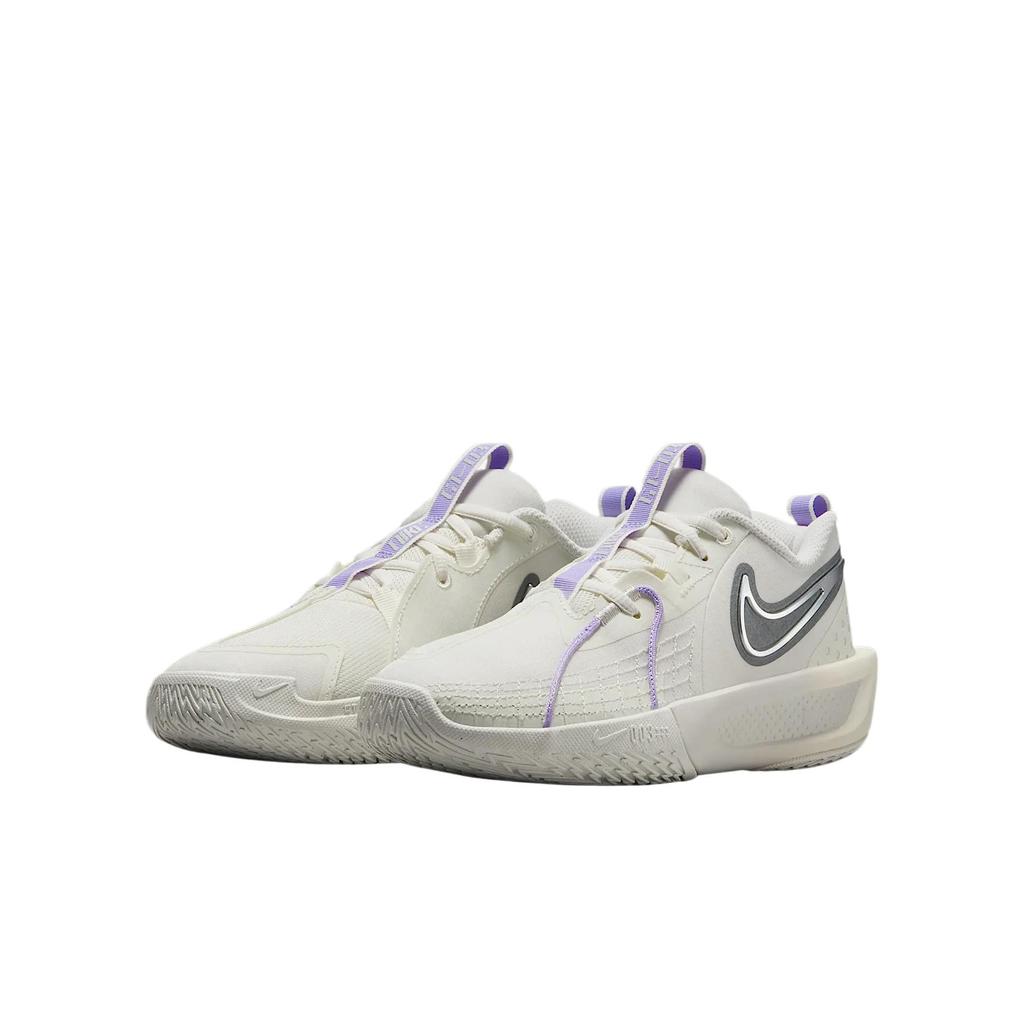 Nike GT Cut 3 GS Sail Smoke Grey Kids Sneakers Cream Light-Bone Metallic-Silver FD7033-104