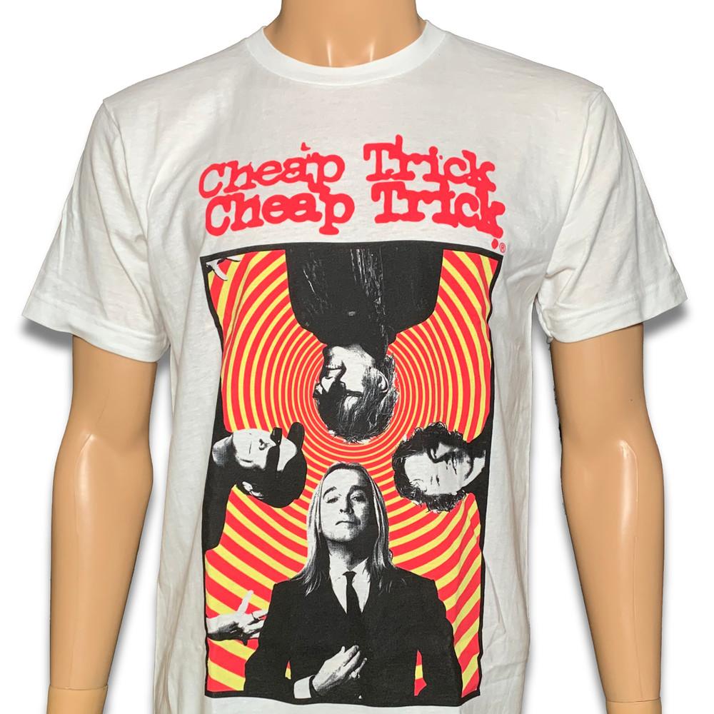 Cheap Trick Hypnotic Brand New Officially Licensed Shirt Unisex T-Shirt XXL