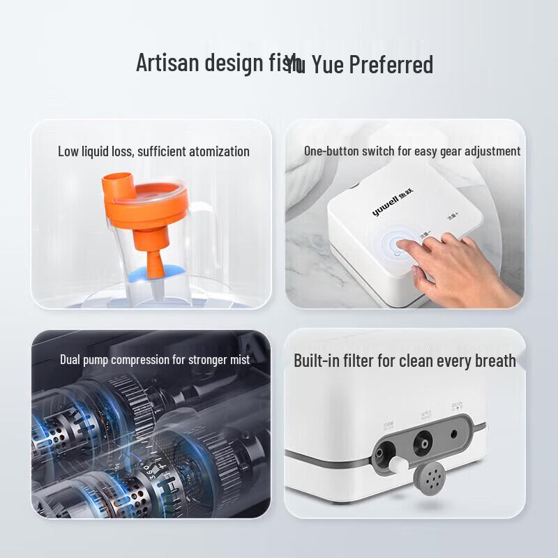 Yuwell 405C Compressor Air Nebulizer