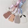 Shape Hollow Transparent Card Holder Girl's Neck Hanging Bus Card ID Card Holder Student Campus Card Holder