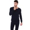 Lenjerie termică pentru bărbați Călduroasă căptușită cu fleece Set maiou și pantaloni lungi Set strat de bază casual pentru vreme rece