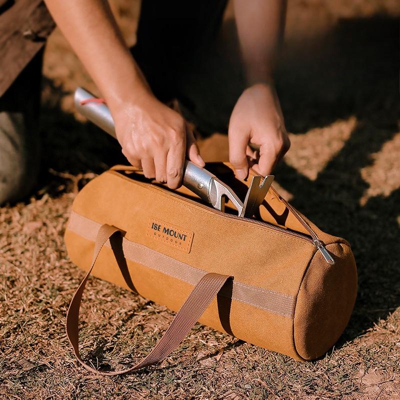 Camping Tools Storage Bag Large Capacity Camping Tool Organizer Bag Lightweight Tent Peg Ground Nail Holder Bag Camping Supplies