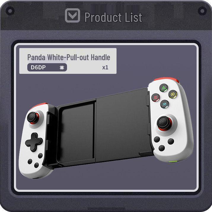 

Бездротовий ігровий контролер 2025 для Genshin Zenless Zone Zero: Геймпад Bluetooth з ручками, що розтягуються