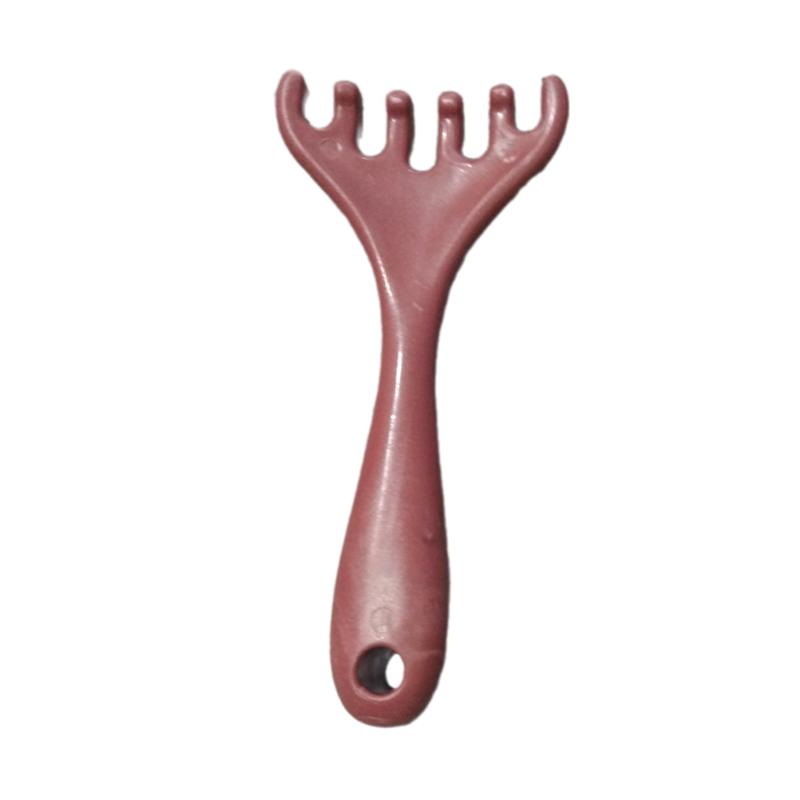 Masážní hřeben na tělové meridiány Paroží jelena Široké zuby Akupunktura Pomoc Cirkulace krve Antistatický Hladké vlasy