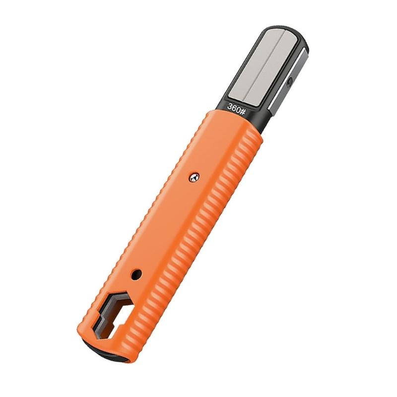 

High Performances Electric Pruner Shaping Tool Pruner Sharpening Stone Electric Pruning Shears Shapening for Cutting помаранчевий